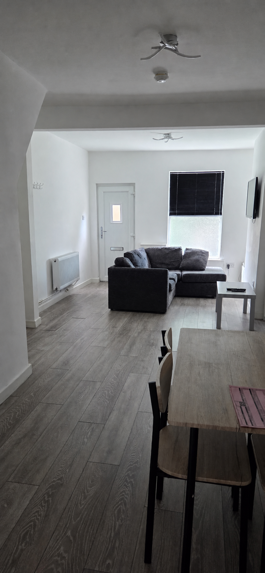 Completed room following the repair and making-good work